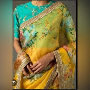 Sabyasachi saree with blouse